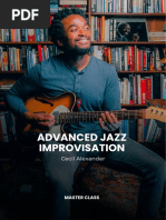 Cecil Alexander - Advanced Jazz Improvisation V1
