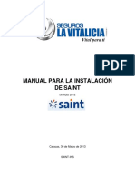 Manual para La Instalación de Saint