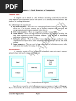 Chapter - 1: Basic Structure of Computers: Computer Types