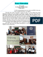 8A-Peace Education 2019-2021, DR Bernady Gyorgy School, Tg. Mures