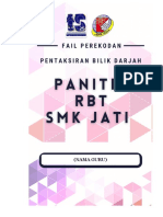 Isi Kandungan Fail PBD Peribadi Guru Matapelajaran