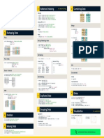 Python For Data Science: Advanced Indexing Data Wrangling in Pandas Cheat Sheet Combining Data