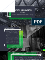 Energy Simulation Tools