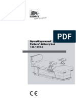 Operating Manual Partura® Delivery Bed 140.1010.0