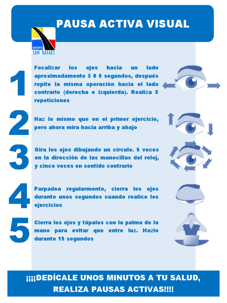 Ejercicios para Los Ojos | PDF