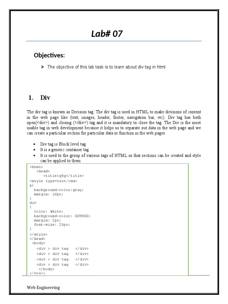 Lab 7 | PDF