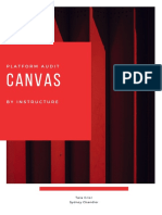 Canvas Audit