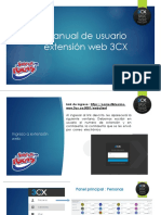 Manual de Usuario Extensión Web 3CX