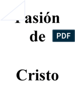 Pasión de Cristo