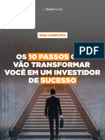 10 Passos Para Ser Um Investidor de Sucesso