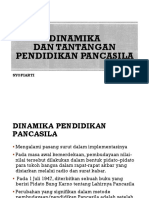 Dinamika Dan Tantangan Pendidikan Pancasila