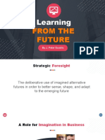 HBR - Learning From The Future - Competitive Analysis - Template