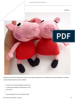 Amigurumi - Peppa Pig