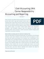 Chapter 17 Cost Accounting 14th Edition by Carter Responsibility Accounting and Reporting