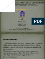 Tugas MK PDGK-4303 Globalisasi Dan Politik Indonesia
