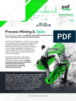 Process Mining &: Lower Operating Costs, and Increased Revenues