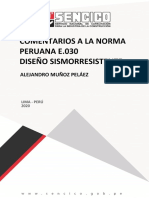 Comentarios A La Norma Peruana E.030 Diseño Sismorresistente
