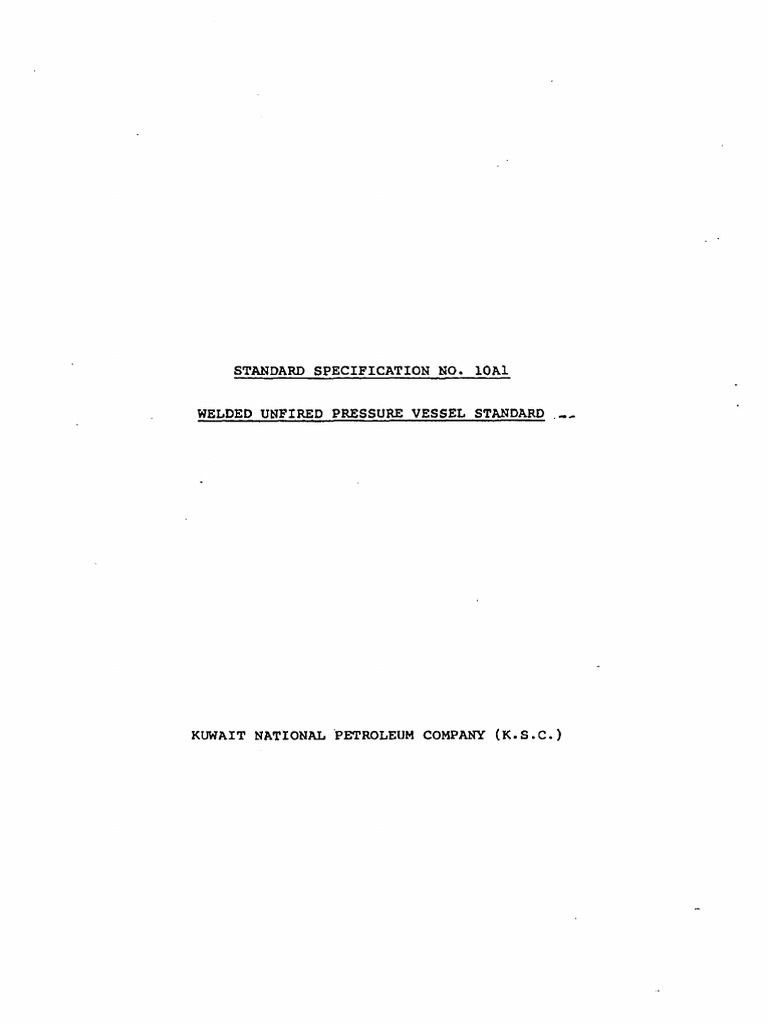 KNPC 10a1 | PDF