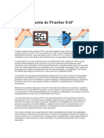 Automatizacion de Pruebas SAP