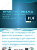 Importancia Del Excel