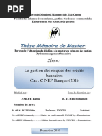 1 La gestion des risques du crédit revue