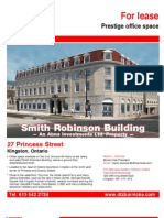 Smith Robinson Building Office Space Leasing Flyer