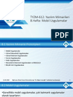 TYZM612 Mobil Uygulamalar