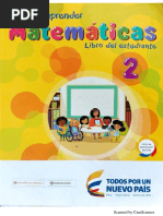 Vamos A Aprender Matematicas 2 Libro Del Estudiante