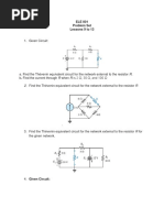 Problem Set 2 in ELE 001