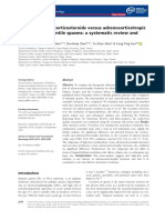 Effectiveness of Corticosteroids Versus Adrenocorticotropic Hormone For Infantile Spasms - A Systematic Review and Meta-Analysis