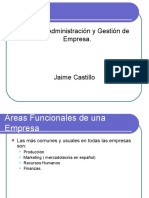 Areas Funcionales de Una Empresa RRHH PRODUCCION