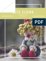 Cute Clown: Crochet Toy Pattern