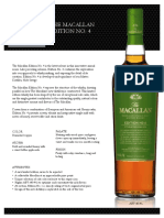 The Macallan Edition 4 Product Sell Sheet