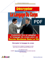 Decrypter Le Langage Du Corps