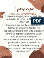 Resumen de Las Principales Ideas Del Principe