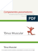 Componentes Psicomotores - Tônus, Equilíbrio, Noção Corporal, Orientação Espaço-Temporal, Praxias