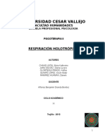 Monografia Respiracion Holotropica PDF Free