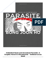 Unlimited Read and Download Parasite: A Graphic Novel in Storyboards - Unlimed Acces Book