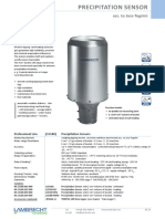 Precipitation Sensor: Acc. To Joss-Tognini