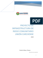 Proyecto - de - Infraestructura - de - Riego - Comunitario - Unión - Carchense - 2020