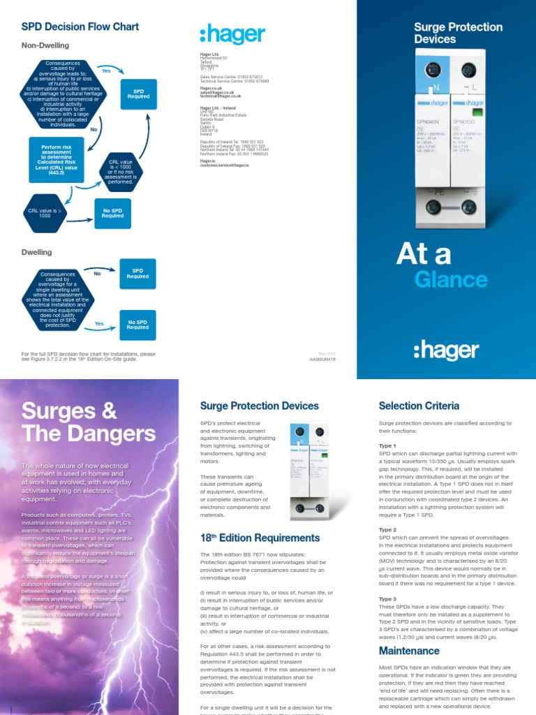 Surge Protection - at A Glance | PDF | Electrical Engineering | Electricity