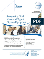 Child Abuse and Neglect Signs