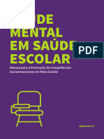 DGS Manual Saúde Mental Em Saúde Escolar