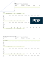 Hoja de Asistencia de Empleados Diaria Semanal Mensual Anual