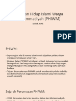 Pedoman Hidup Islami Warga Muhammadiyah XI