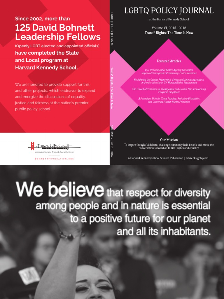 2016 LGBTQ Full Journal | PDF | Transgender | LGBTQIA+ Studies