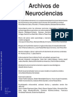 Archivos de Neurociencias: ISSN 0187 - 4705