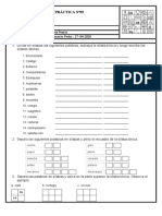 PR CTICA N 09 Comunicaci N 3ro Clases de S Labas