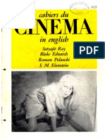 Cahiers Du Cinema in English 3 1966