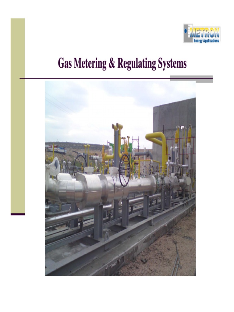 High Pressure Gas Metering Systems Overview | PDF | Power Station | Gases